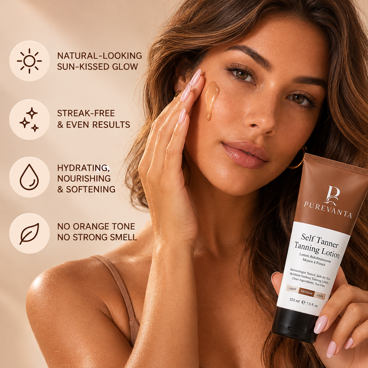 Sunless Self Tanning Lotion Formula