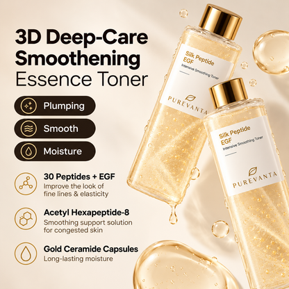 Silk Peptide EGF Toner For Skin Over 40