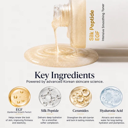 Silk Peptide EGF Toner For Skin Over 40